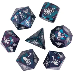Mystic Infinity Aluminiumwürfel - Kraken, Dragon und Ocean-Version - Kraken-Edition