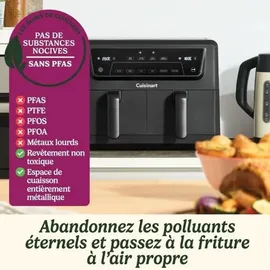 Cuisinart Airfryer AFD10OBLE schwarz