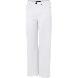 Aniston CASUAL 7/8-Jeans mit leicht ausgefranstem Beinabschluss weiß