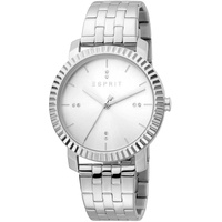 ESPRIT ES1L185M0045 Menlo Silver Uhr Damen-Uhr Edelstahl Silber