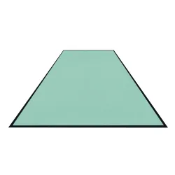 Schmutzfangmatte Colorstar, mint, waschbar, glatter Rücken 746085150150-C57 , Maße (B x T): 85 x 300 cm