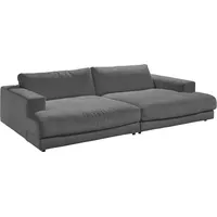 KAWOLA Big Sofa Madeline Cord grau