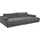 KAWOLA Big Sofa Madeline Cord grau