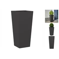 VidaXL Pflanzkübel 35 x 35 x 75 cm Schwarz