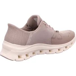 SKECHERS Glide-Step Pro Taupe Mesh / Silver Trim 41
