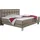Home Affaire Boxspringbett HOME AFFAIRE "Tavira", grau (taupe), B:167cm L:208cm, Komplettbetten, Boxspringbett, in 4 Breiten, 4 Farben und 3 Matratzenarten, incl. Topper