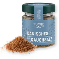 Fuchs Gewürze - Dänisches Rauchsalz | Kaltgeräuchertes Meersalz | 90 g