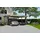 Weka Doppelcarport 616 A 5,00 x 5,00 m braun inkl. Einfahrtsbogen