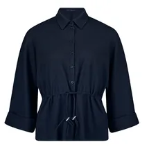 Betty Barclay Bluse mit Tunnelzug Dunkelblau 40