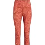 Energetics Damen Tight 3/4 Kapinem II, Größe L in Rot AOP-/RED RUST/RED LI