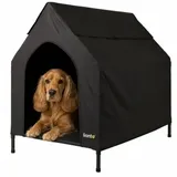 LIONTO Hundehöhle lionto 90 x 65 x 85 cm schwarz
