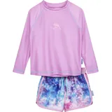 Playshoes UV-Schutz Bade-Set 1/1-Arm Batik in violett - 86/92