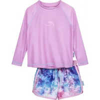 Playshoes UV-Schutz Bade-Set 1/1-Arm Batik in violett - 86/92