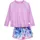 Playshoes UV-Schutz Bade-Set 1/1-Arm Batik in violett - 86/92