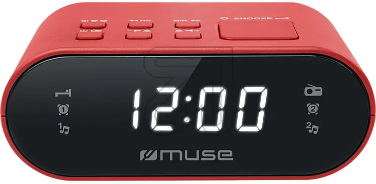 Digital-Uhrenradio M-10 RED