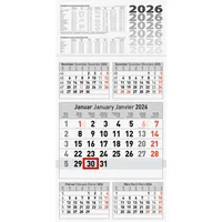 Brunnen 5-Monatskalender 2026 300×585 mm