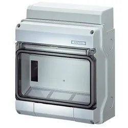 Verteilerkasten KV 8109 1x9 Modulen Aufputz Feuchtraum Hensel 5236