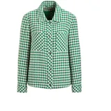 GOLDNER Blazer mit Hahnentrittmuster Grün 46