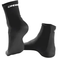 Cressi Fins Socks Black - Socken für Menschen, die in ihren Flossen leben und die perfekte Passform einer vollen Fußflosse benötigen, Schwarz, für Erwachsene Unisex