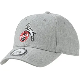 1. FC Köln Cap Basic Logo grau Einheitsgröße