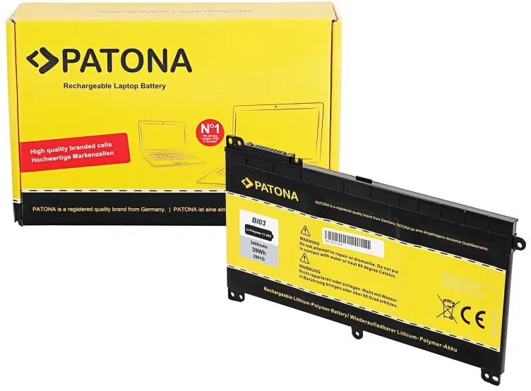 PATONA Akku HP Pavilion X360 Serie BI03XL B103XL HSTNN-UB6W