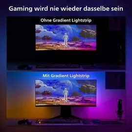 Philips Hue Play Gradient PC Lightstrip 32/34” inkl. Bridge