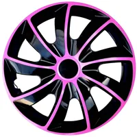 NRM Radzierblende Quad schwarz/pink 17 Zoll 4er Set