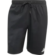 adidas 3-Streifen 8-Inch Badeshorts Black / White XL