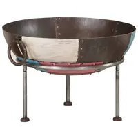 vidaXL Feuerschale 55x55x38 Cm Eisen vidaXL