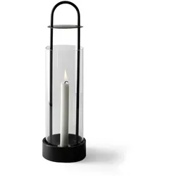 Design House Stockholm - Lotus Windlicht, schwarz