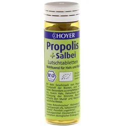 Hoyer Propolis + Salbei Lutschtabletten BIO 60 St