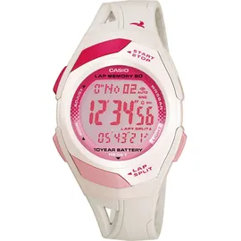 Casio Sports Digital Damenuhren Weiß/Pink