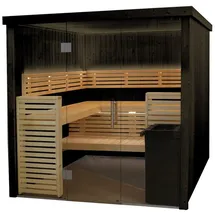 Harvia Fenix 2020s Sauna Saunakabine Aus Fichte Schwarz Indoor-sauna 206 X 203 X 201 Cm - Harvia