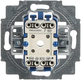 Busch-Jaeger Wippschalter-Einsatz Kreuz 230V 10A 2000/7 US