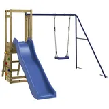 vidaXL Spielturm Imprägniertes Kiefernholz Braun