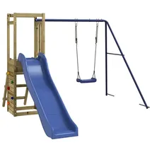 vidaXL Spielturm Imprägniertes Kiefernholz Braun