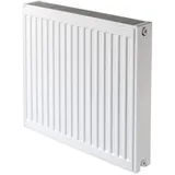 qpool24 Universal-Flachheizkörper 300 x 1000 mm 1000 W weiß Ventil