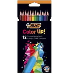 BIC 950527, Schwarz, Blau, Braun, Grün, Rot, Violett, Gelb, 12 Stück(e)