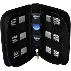 MediaRange BOX98 Speicherkarte-Gehäuse 3 Karten Nylon Schwarz