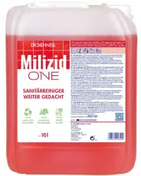 Dr. Schnell MILIZID ONE Premium-Sanitärreiniger und Kalklöser DRS01464 , 10 Liter - Kanister