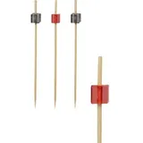 Papstar Fingerfood-Spieße Cube 9 cm 100 Stück Bambus