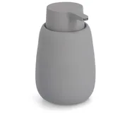 Zeller Seifenspender 8,8x13,7x8,8 cm Grau Keramik