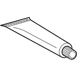 Geberit Klebstoff 956135001 zum Verkleben von Spülbögen aus PVC, Tube