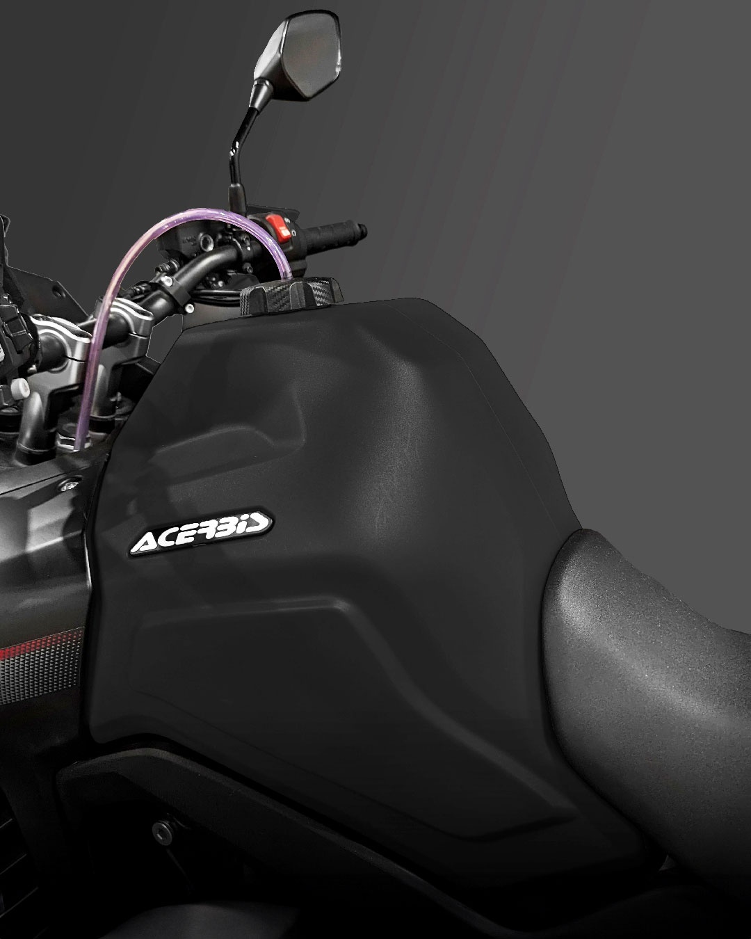 Acerbis Honda Transalp XL750 23L, réservoir virtuel - Noir - 23 l