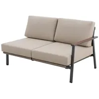 Royal Garden Prado Loungeset Aluminium/Textilene grau
