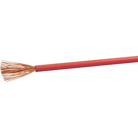 VOKA Kabelwerk H05VK075RT Schlauchleitung H05V-K 1 x 0.75 mm2 Rot 100 m