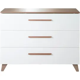 roba Wickelkommode »Ole» - 110x75,5x98cm - weiß / Holz / Holz