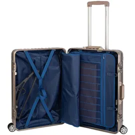 TRAVELHOUSE London 4-Rollen M 65 cm / 67 l gold/silber