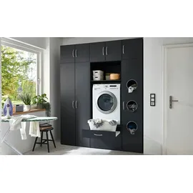Möbel Boss Mehrzweckschrank 50 x 185 x 68 cm Grau