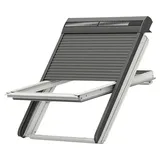 VELUX Solar-Rollladen SSL SK08 0000S Aluminium Dunkelgrau